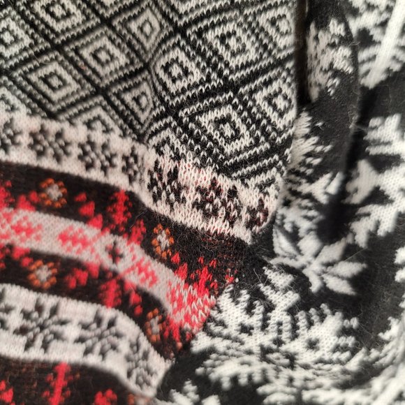 Neve JULIA 1/4 ZIP SWEATER - Fair Isle Merina Wool Blend- Size S - Ski Sweater - Picture 8 of 9